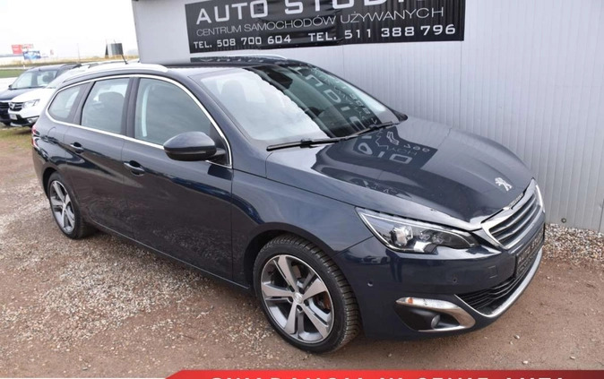 Peugeot 308 cena 36450 przebieg: 204660, rok produkcji 2015 z Leśna małe 781